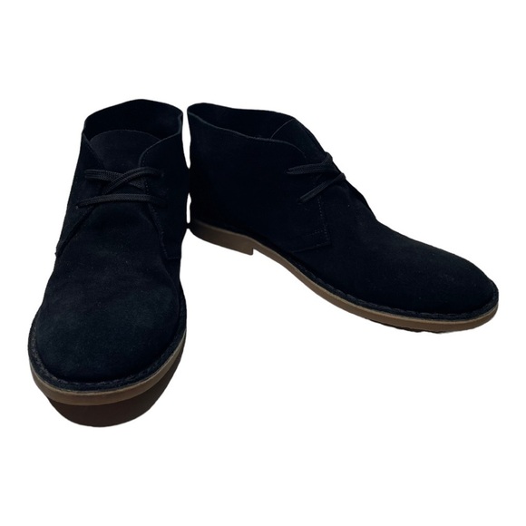 Supply Lab Men’s Black Soft Suede Chukka Boots - Picture 3 of 8